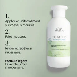 Elements Shampoing Calming Wella 1000ml -Magasin De Produits Capillaires 114.122 5 04797.1694011959