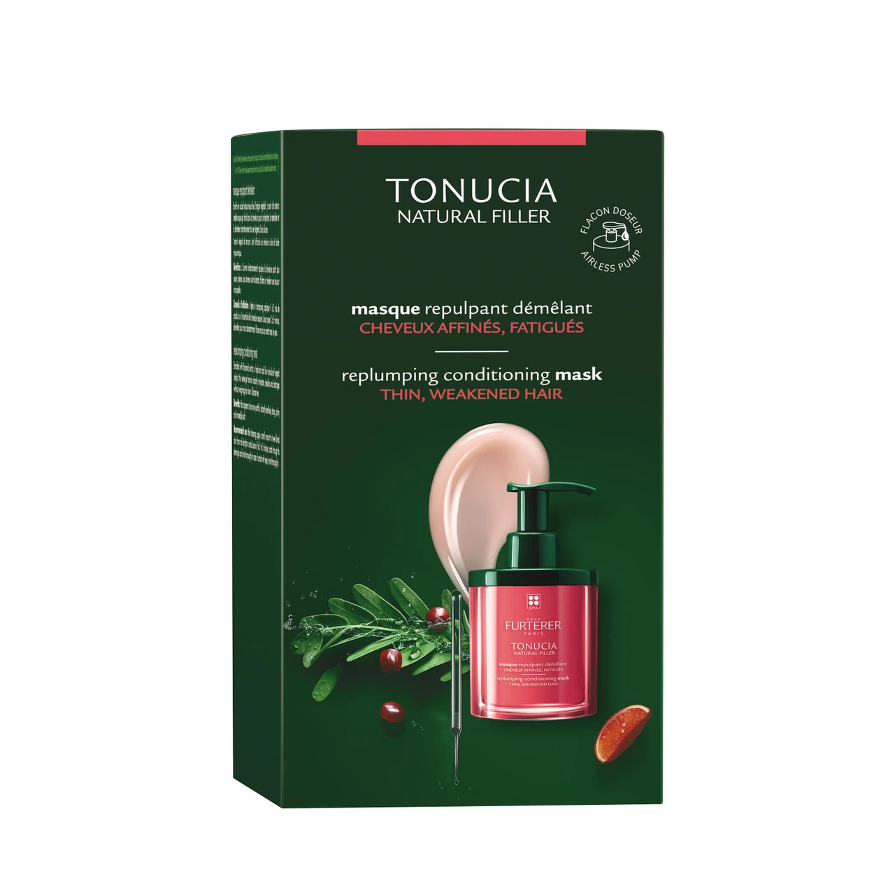 Masque Repulpant Démêlant Tonucia René Furterer 200ml – Image 5