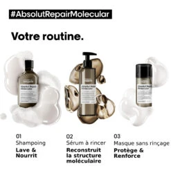 Masque Sans Rinçage Absolut Repair Molecular L'Oréal Professionnel 100 Ml 10 Masque Sans Rinçage Absolut Repair Molecular L'Oréal Professionnel 100 Ml -Magasin De Produits Capillaires 3474637153489 3 69143.1696600946