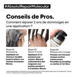 Shampooing Absolut Repair Molecular L'Oréal Professionnel 1500 Ml -Magasin De Produits Capillaires 3474637153526 6 63204.1696600780