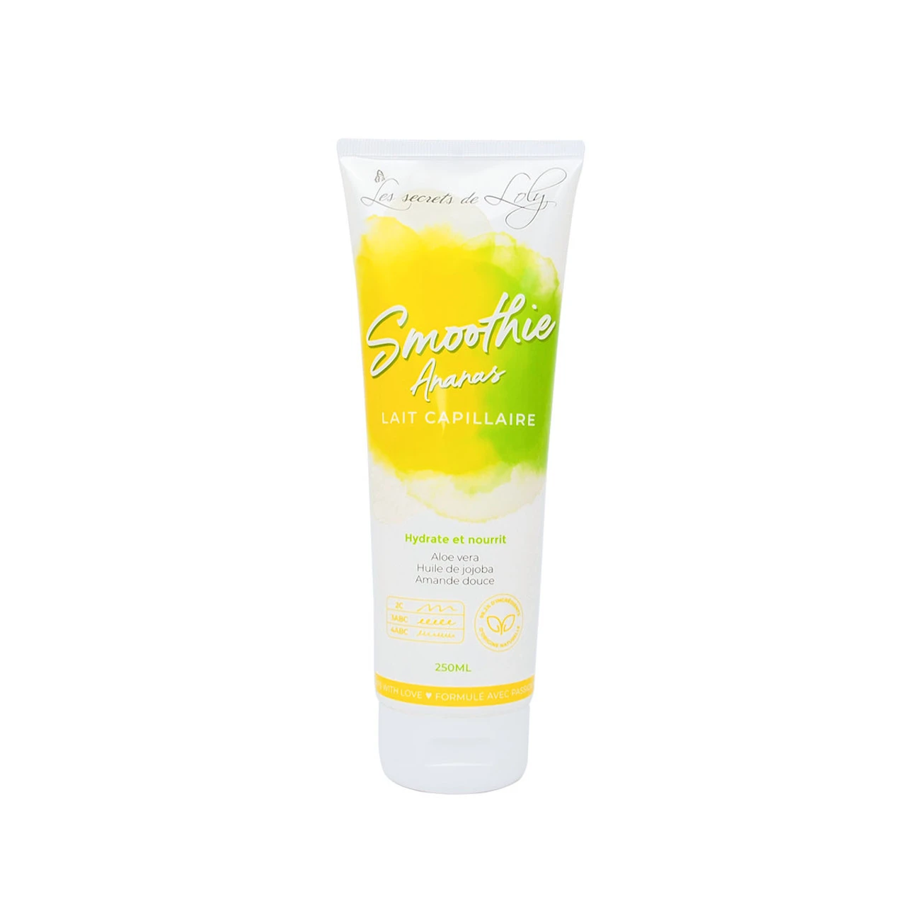 Lait Capillaire Smoothie Ananas Les Secrets De Loly 250ml 1 Lait Capillaire Smoothie Ananas Les Secrets De Loly 250ml