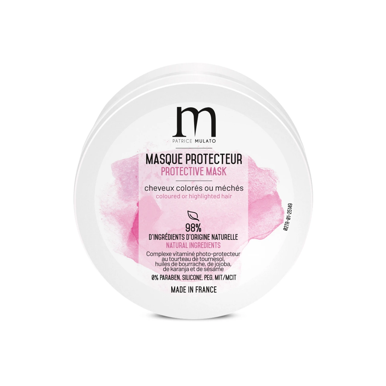 Masque Protecteur Cheveux Colorés/Méchés 200ml - Mulato 1 Masque Protecteur Cheveux Colorés/Méchés 200ml - Mulato
