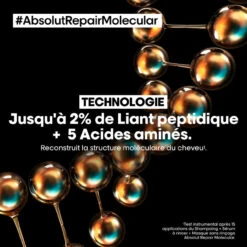Shampooing Absolut Repair Molecular L'Oréal Professionnel 500 Ml -Magasin De Produits Capillaires b7a7ac30 a3e2 4f9c 8d7a f25dbb3a2551 79105.1694081531.1280.1280 72780.1694081968