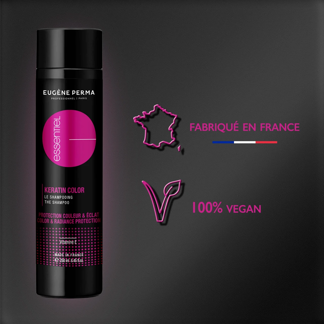Shampooing Keratin Color Eugène Perma 1000ml 4 Shampooing Keratin Color Eugène Perma 1000ml – Image 4