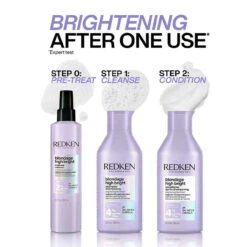 Shampoing Blondage High Bright Redken 300ml -Magasin De Produits Capillaires high bright 1 14398.1694764110