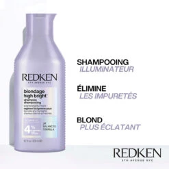Shampoing Blondage High Bright Redken 1000ml 6 Shampoing Blondage High Bright Redken 1000ml -Magasin De Produits Capillaires high bright shp 1 11079.1694764551