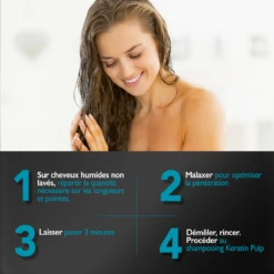 Soin Avant-Lavage Keratin Pulp Essentiel Eugène Perma 200ml -Magasin De Produits Capillaires keratin pulp conditionner 28819.1684846660